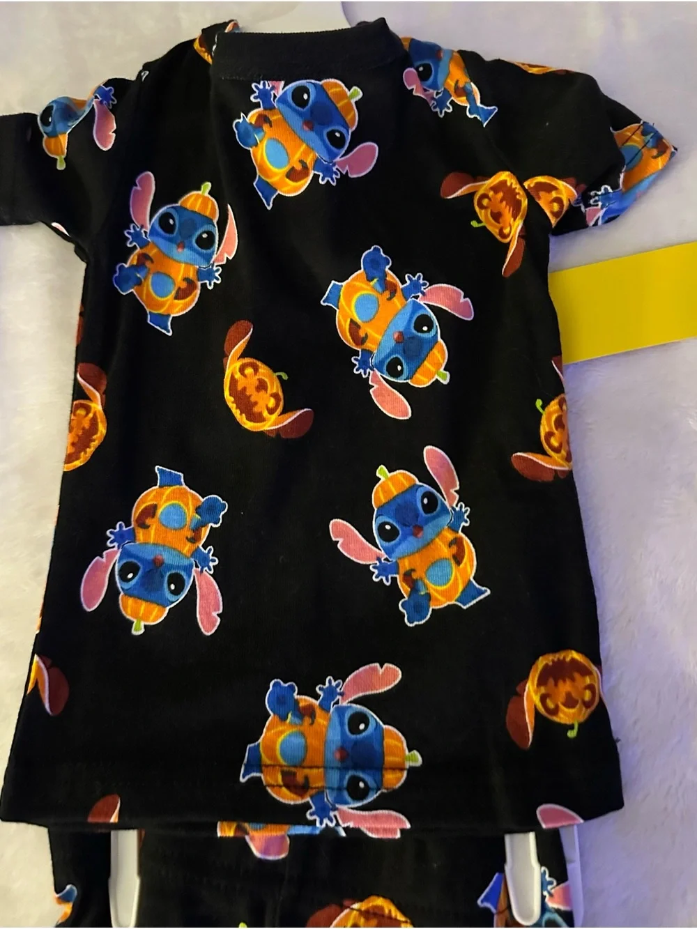 Kids Halloween Stitch Matching Set - Black